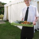 Catering Staff at Birthday Party