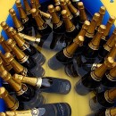 A novel way of cooling champagne in West Wittering