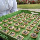 Mushroom tarts at the Boxgrove Music Festival
