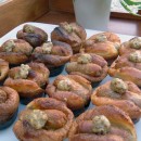 Mini toad-in-the-hole at the Boxgrove Music Festival