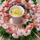 King prawn wedding canapes